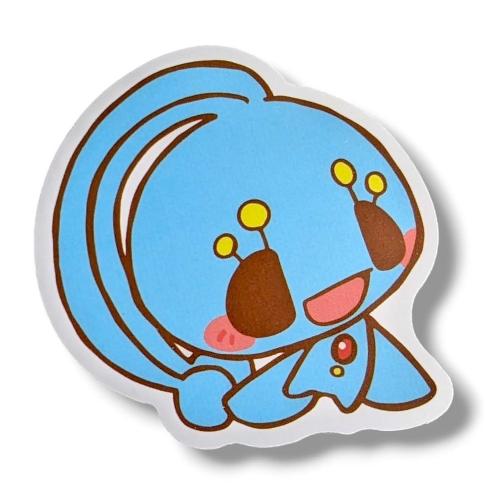 Pokemon Sticker (ZZ48): Chibi Manaphy, 2 in.